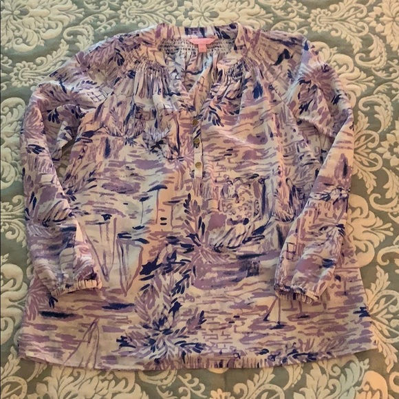 Lilly Pulitzer Tops - Lilly Pulitzer Elsa Top